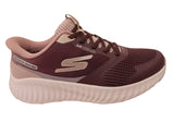 Skechers Womens GO Run Now Starfuse Comfortable Shoes Mauve