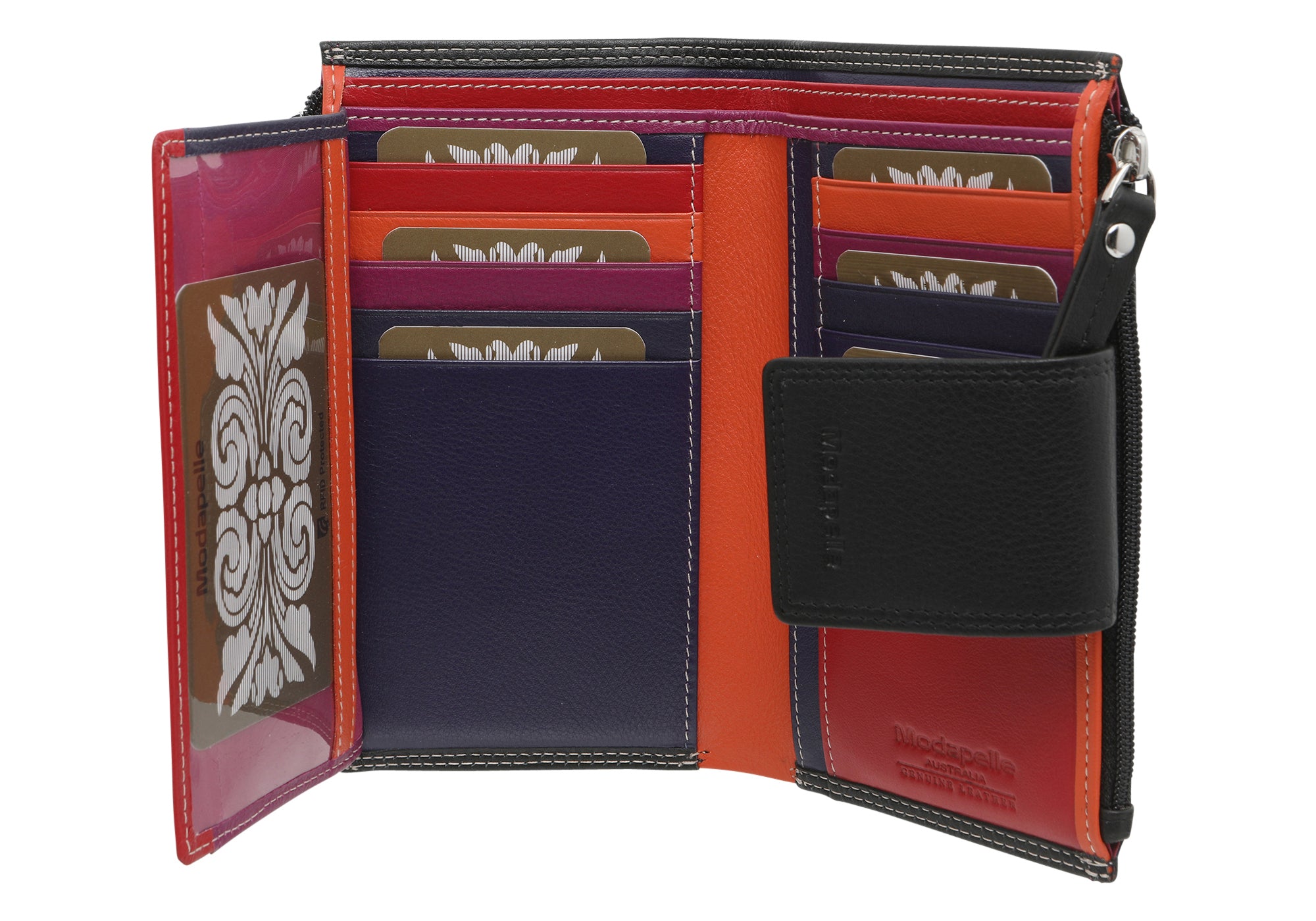 Modapelle Womens Leather Wallet 7275