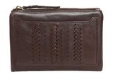 Modapelle Womens Vintage Leather Wallet 7830