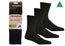 3 Pairs of KingGee Mens Bambo Work Socks Made In Australia