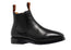 Mustang Mens Signature Pull Up Black Leather Boots