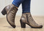 Perlatto Brooke Womens Comfortable Leather Ankle Boots Made In Brazil