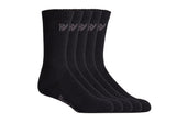 5 Pairs of Hard Yakka Cotton Rick Crew Sock (5 PACK)