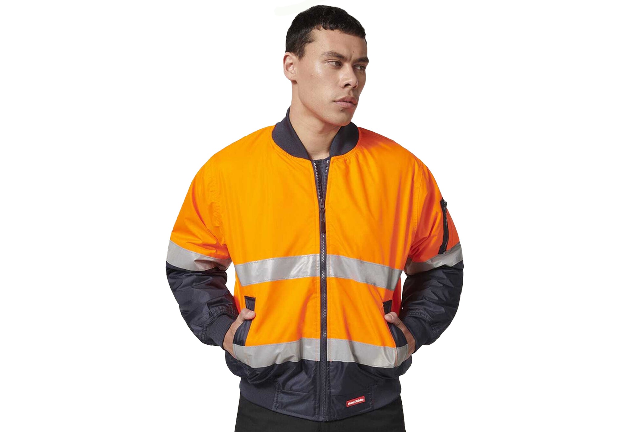 Orange/Navy