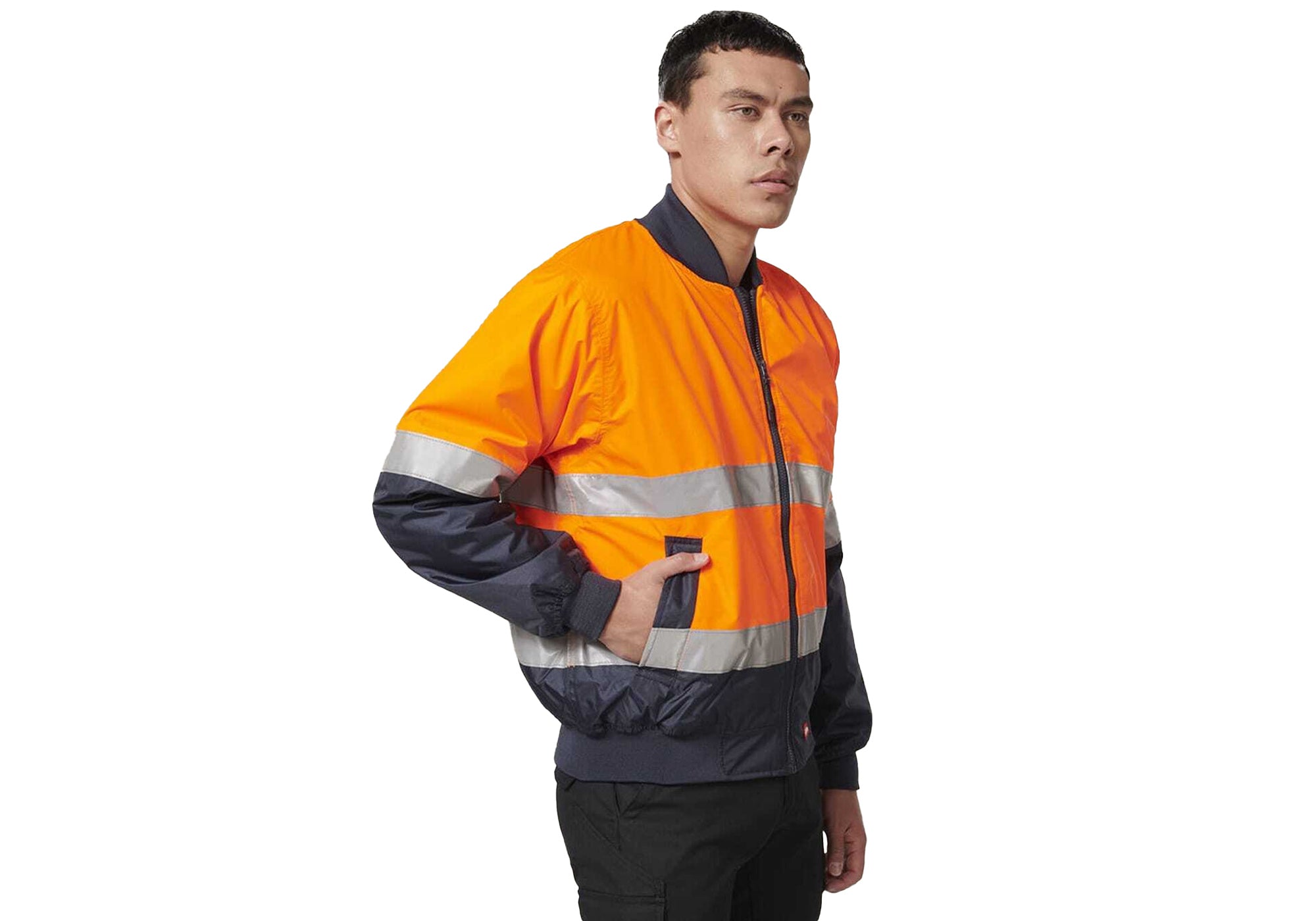 Orange/Navy