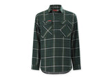 Hard Yakka Mens Core Long Sleeve Closed Front Check Flannel Shirt