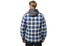 Hard Yakka Mens Heritage Quilted Flannel Hoddie Shacket