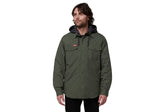 Hard Yakka Mens Heritage Quilted Hodded Shacket