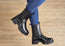Hush Puppies Alisa Womens Comfortable Leather Ankle Boots