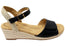 Scholl Orthaheel Melissa Womens Comfortable Wedge Espadrille Sandals