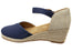 Scholl Orthaheel Maya Womens Comfortable Wedge Espadrille Shoes