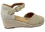 Scholl Orthaheel Maya Womens Comfortable Wedge Espadrille Shoes