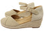 Scholl Orthaheel Maya Womens Comfortable Wedge Espadrille Shoes