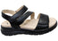 Caprice Angie Womens Comfortable Wide Fit Leather Adjustable Sandals