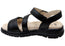 Caprice Angie Womens Comfortable Wide Fit Leather Adjustable Sandals