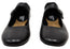 Comfortiva Kaylee Womens Leather Wide Fit Comfortable Mary Jane Shoes