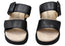 Caprice Adrinnar Womens Comfort Extra Wide Fit Leather Slide Sandals