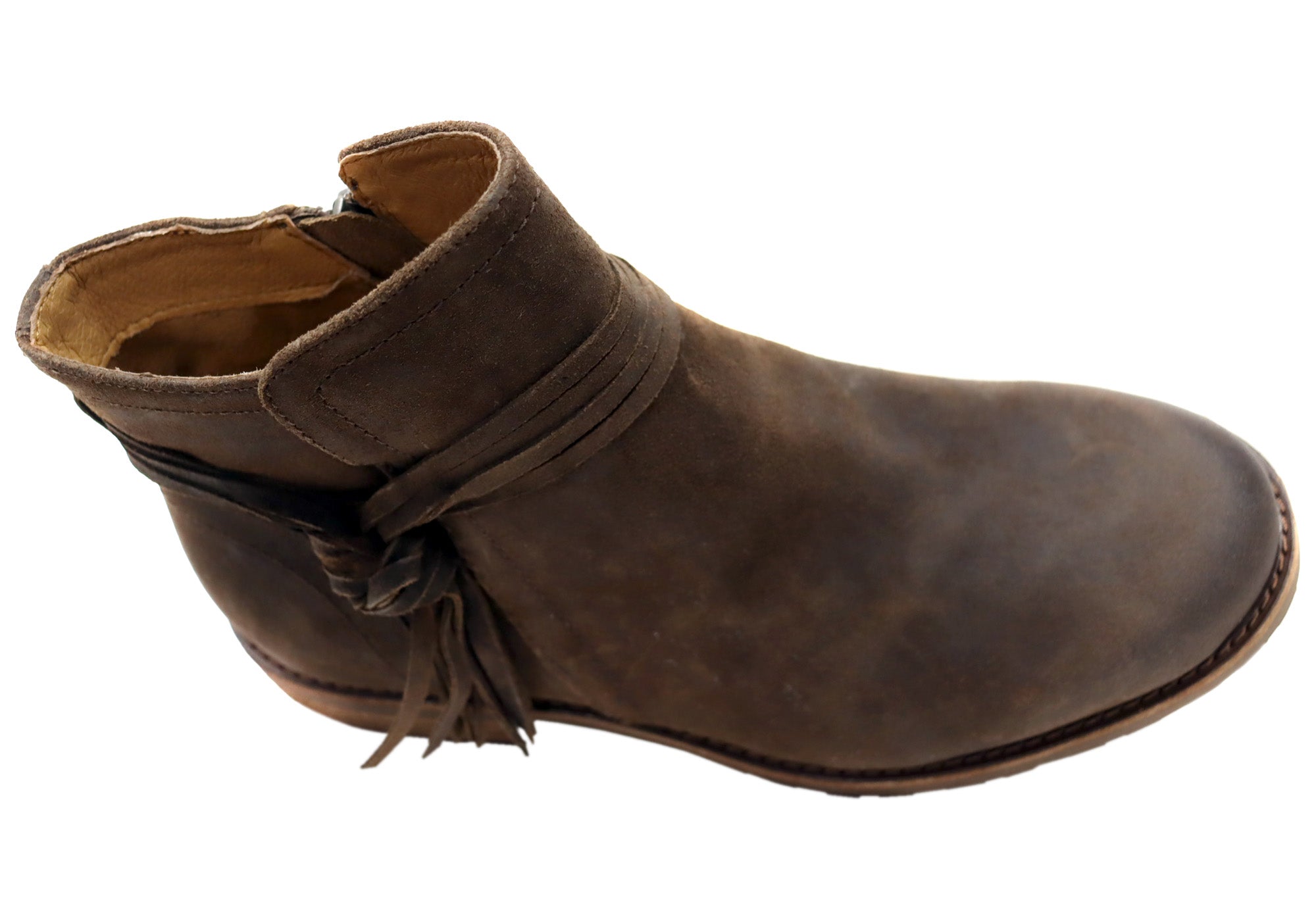 Brown Suede