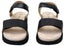 Caprice Atta Womens Comfort Extra Wide Fit Leather Adjustable Sandals