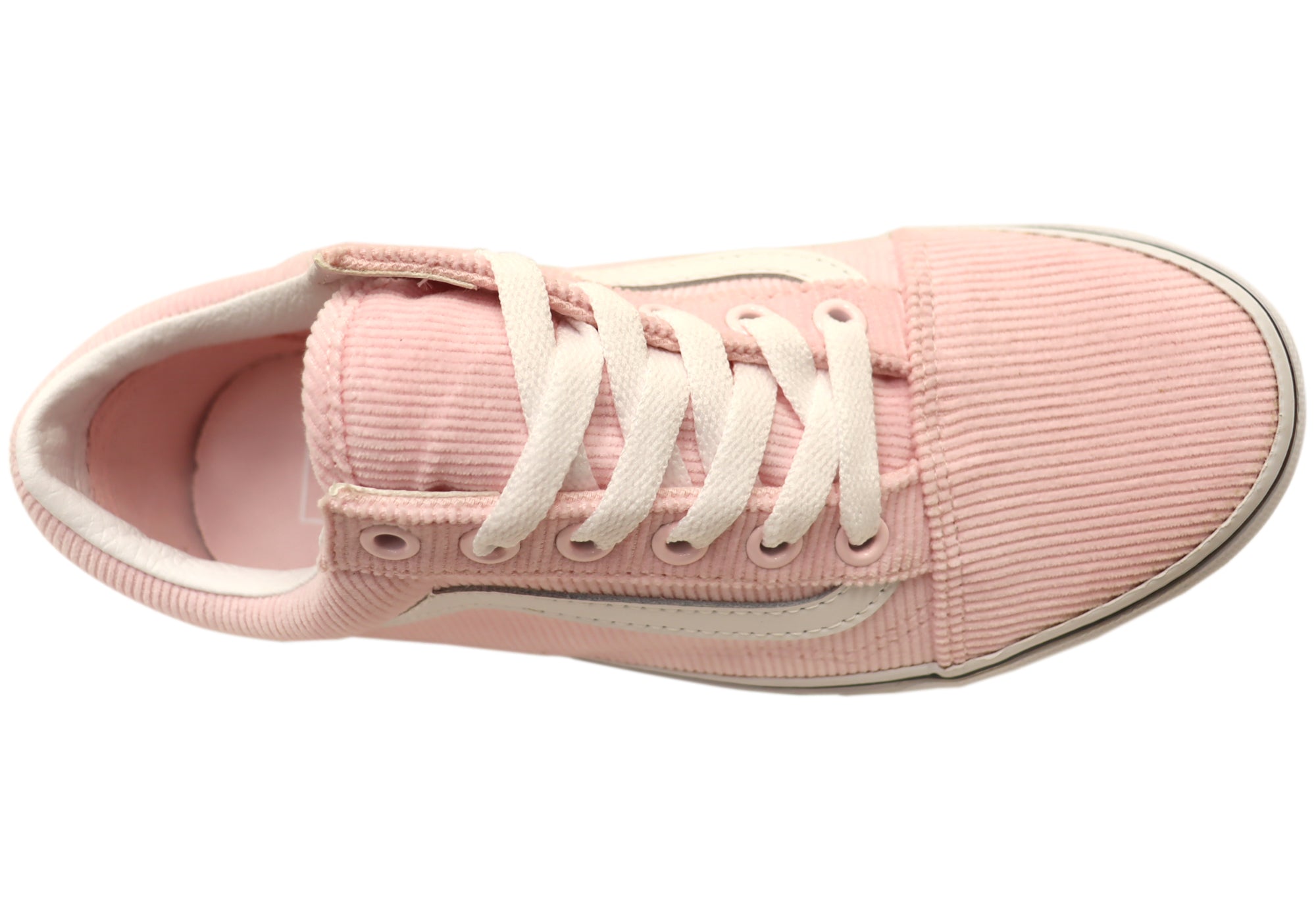 HOT Chalk Pink Suede Vans Canvas Old Skool Pink Vans