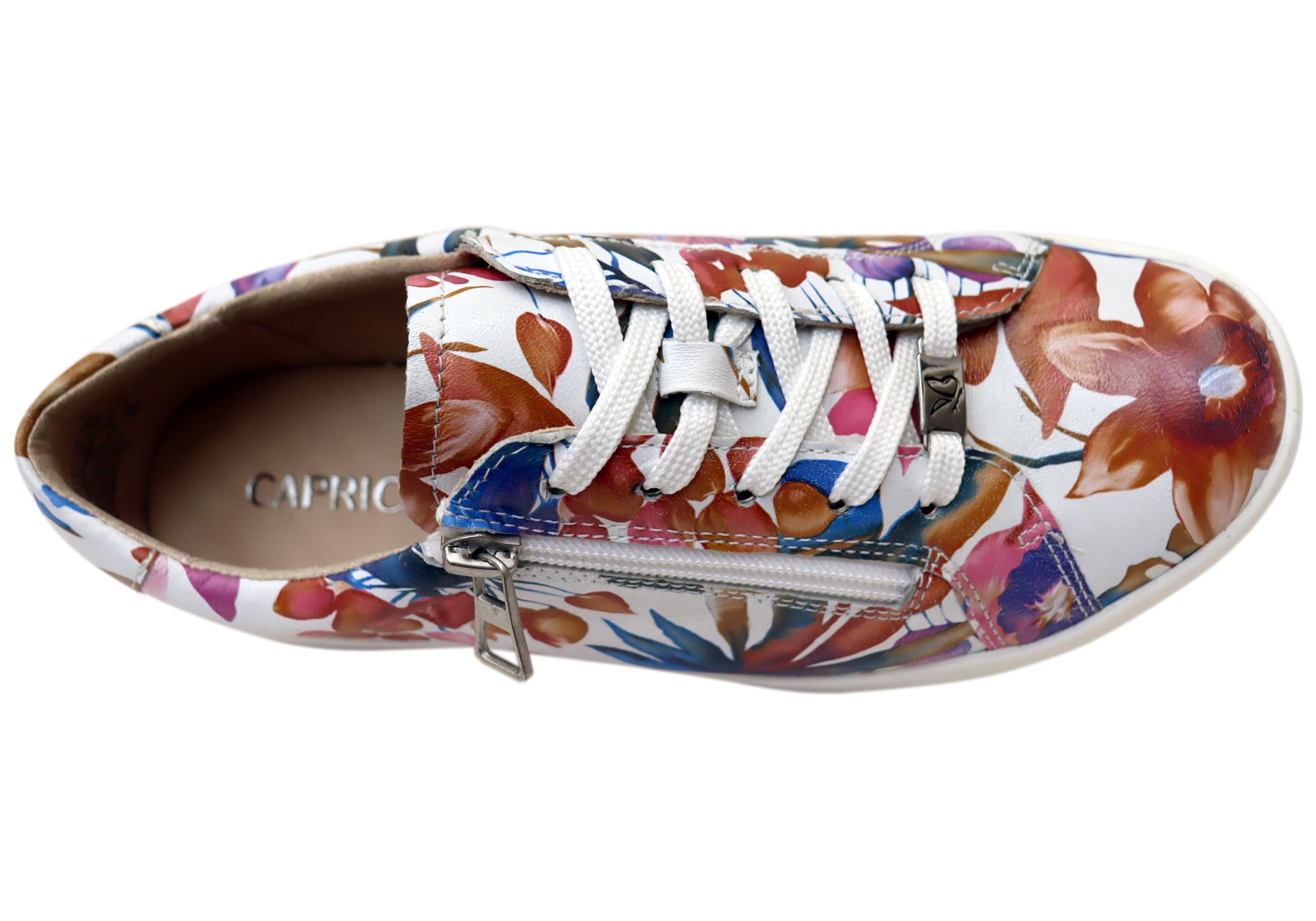 Caprice Candice Womens Comfortable Wide Fit Leather Shoes
