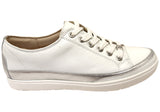 Caprice Brasey Womens Comfortable Wide Fit Leather Shoes