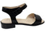 Caprice Bernya Womens Comfortable Wide Fit Leather Low Heel Sandals