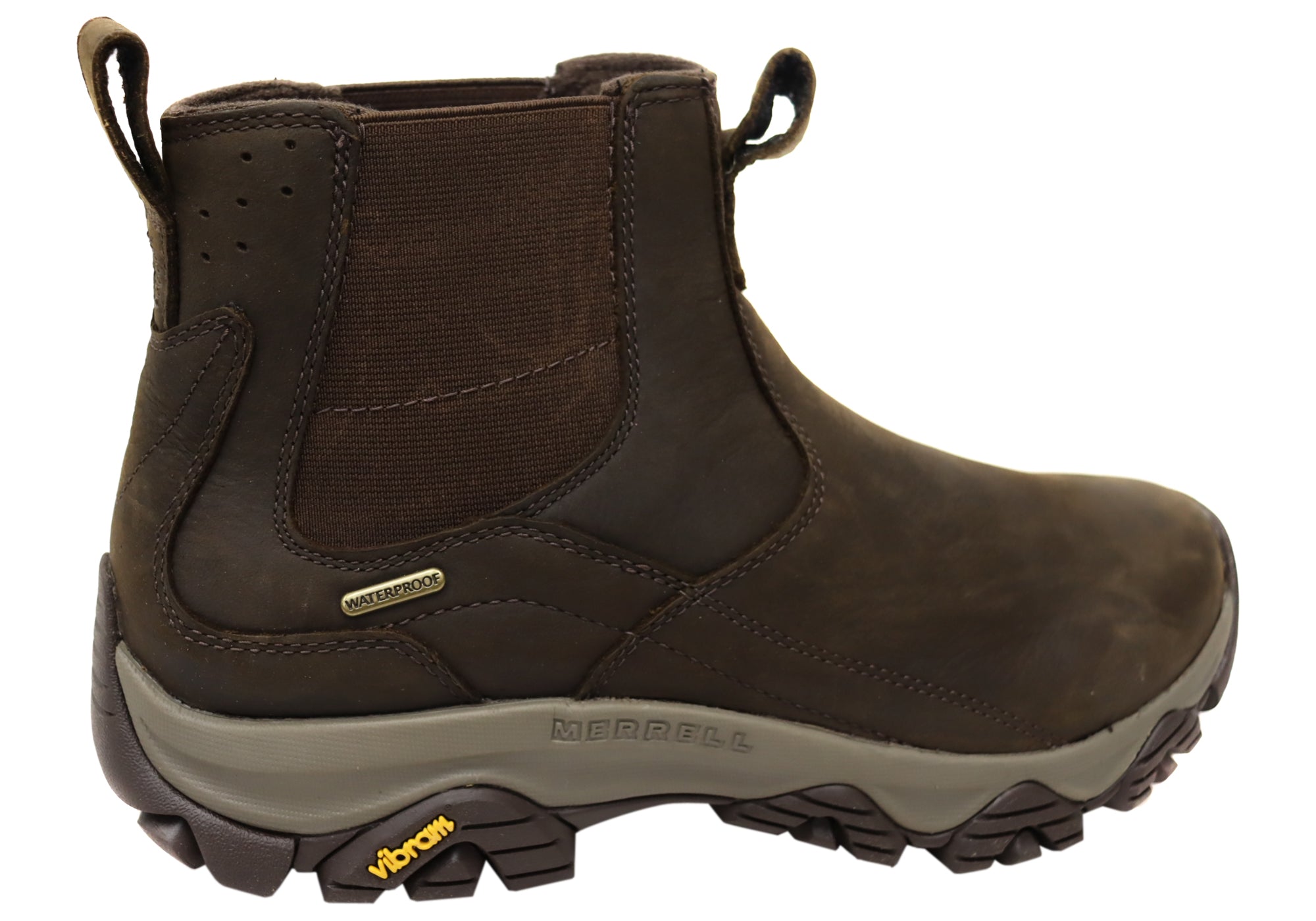 Merrell Mens Moab Adventure 3 Chelsea Waterproof Leather Boots Brand House Direct