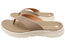 Skechers Womens GO WALK Flex Sandal Eve Comfortable Thongs
