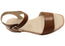 Caprice Bernya Womens Comfortable Wide Fit Leather Low Heel Sandals