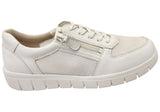 Caprice Beryll Womens Comfortable Extra Wide Fit Leather Shoes