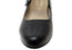 Caprice Bridie Womens Comfortable Extra Wide Fit Leather Pumps Heels