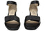 Caprice Bahlia Womens Comfortable Wide Fit Leather Mid Heel Sandals