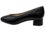 Caprice Brianna Womens Comfortable Extra Wide Fit Leather Pumps Heels