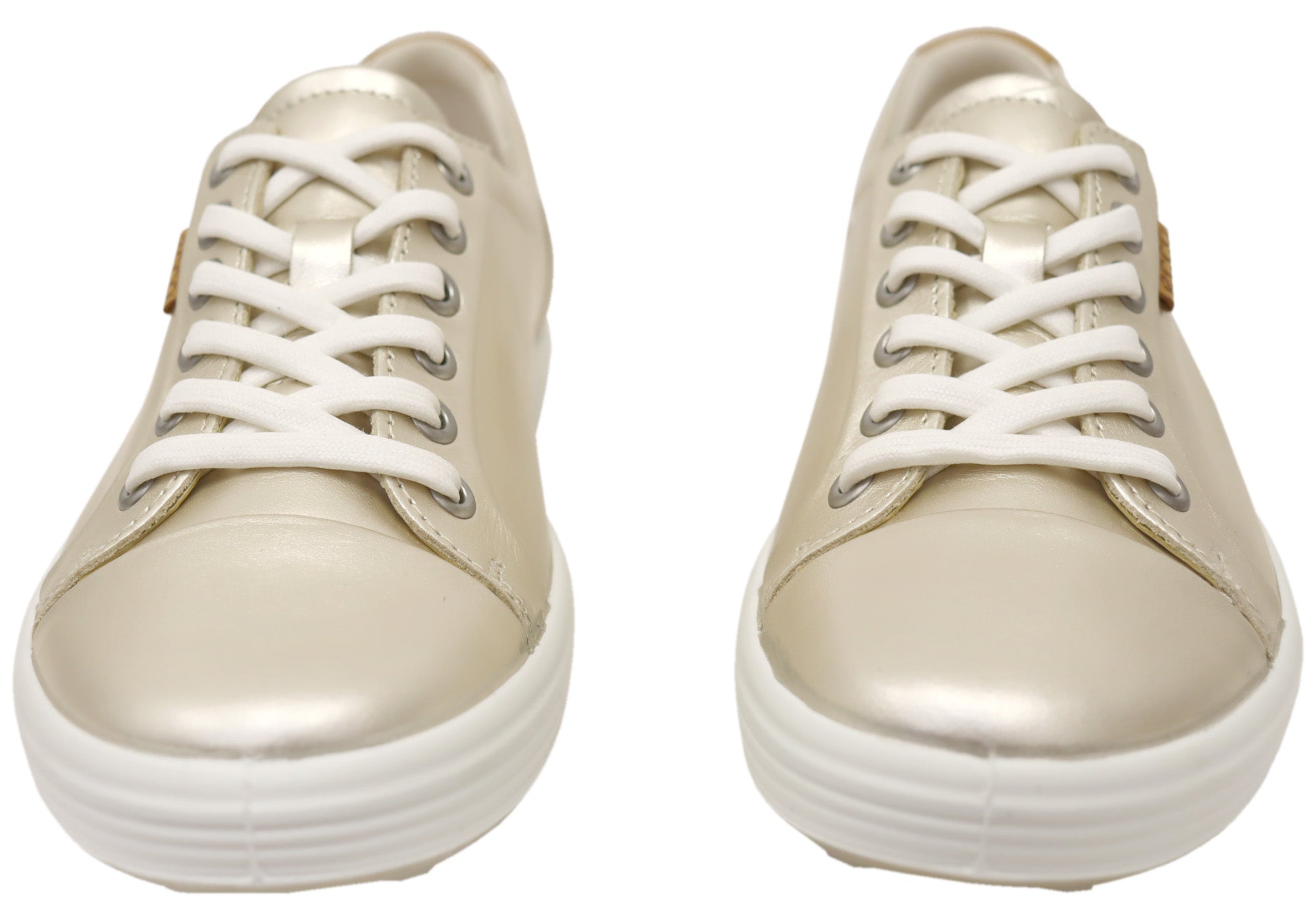 ECCO Womens Soft 7 Comfortable Leather Casual Lace Up Sneakers Shoes