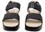 Caprice Beckie Womens Comfortable Wide Fit Leather Adjustable Sandals