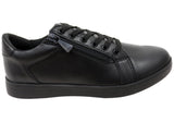 Hush Puppies Mimosa Womens Comfortable Leather Casual Shoes