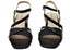 Caprice Danikka Womens Comfortable Wide Fit Leather Mid Heel Sandals