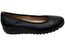 Caprice Dennie Womens Comfortable Wide Fit Leather Ballet Flats Shoes