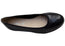 Caprice Denisa Womens Comfortable Wide Fit Leather Ballet Flats Shoes