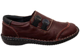 Cabello Comfort Womens 7305-27 Leather Shoes Made In Turkey