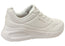 Skechers Womens Uno Lite Lite Work Comfort Slip On Shoes