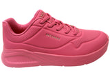 Skechers Womens Uno Lite Lite Work Comfort Slip On Shoes