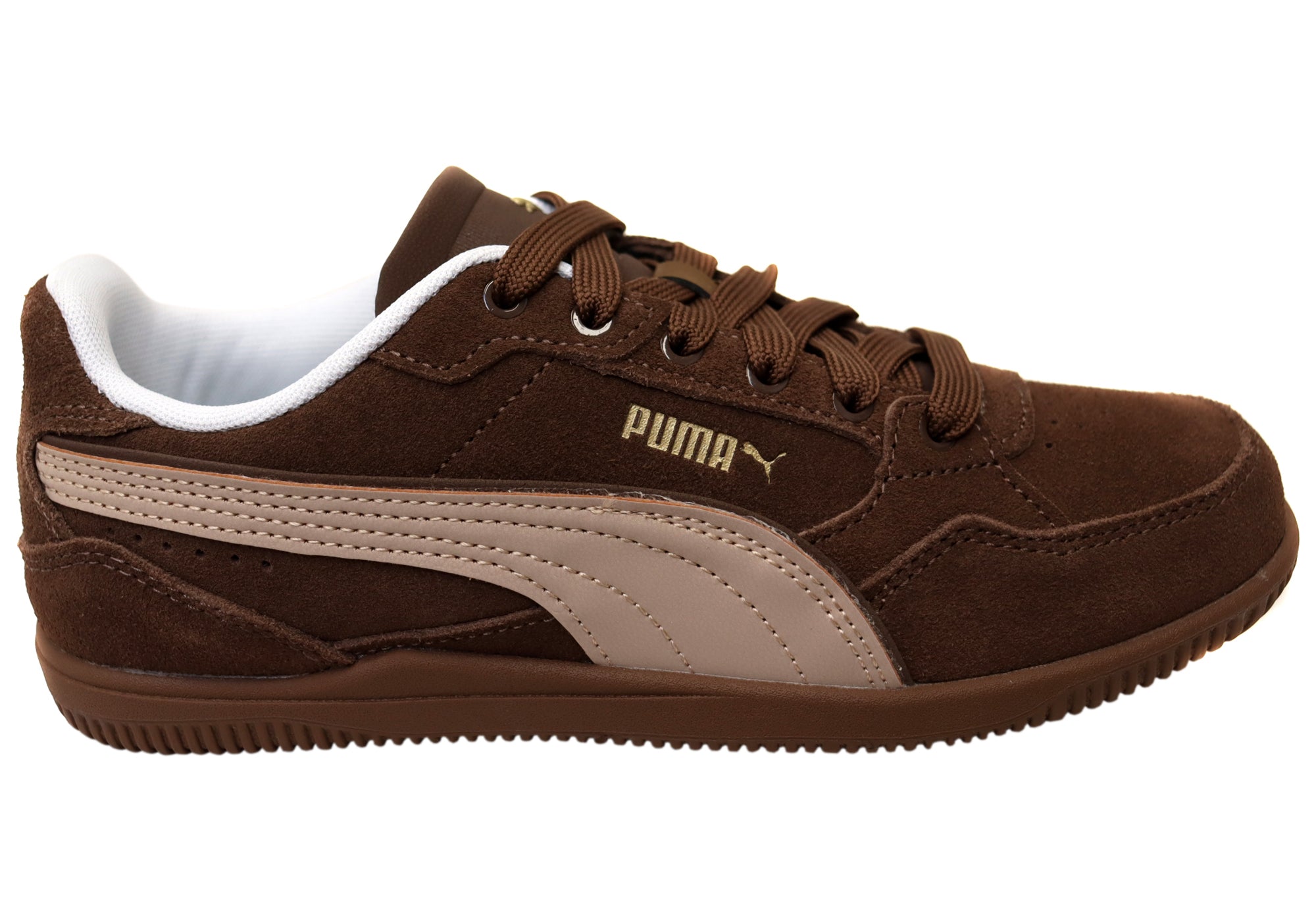 Brown Rose Latte Puma White
