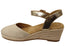 Scholl Orthaheel Mona Womens Comfortable Wedge Espadrille Shoes