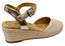 Scholl Orthaheel Mona Womens Comfortable Wedge Espadrille Shoes