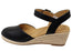 Scholl Orthaheel Mona Womens Comfortable Wedge Espadrille Shoes