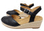 Scholl Orthaheel Mona Womens Comfortable Wedge Espadrille Shoes