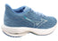 Mizuno Womens Wave Rider 28 Comfortable Running Shoes Blue