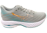 Mizuno Womens Wave Rider 28 Comfortable Running Shoes Harbor Mist